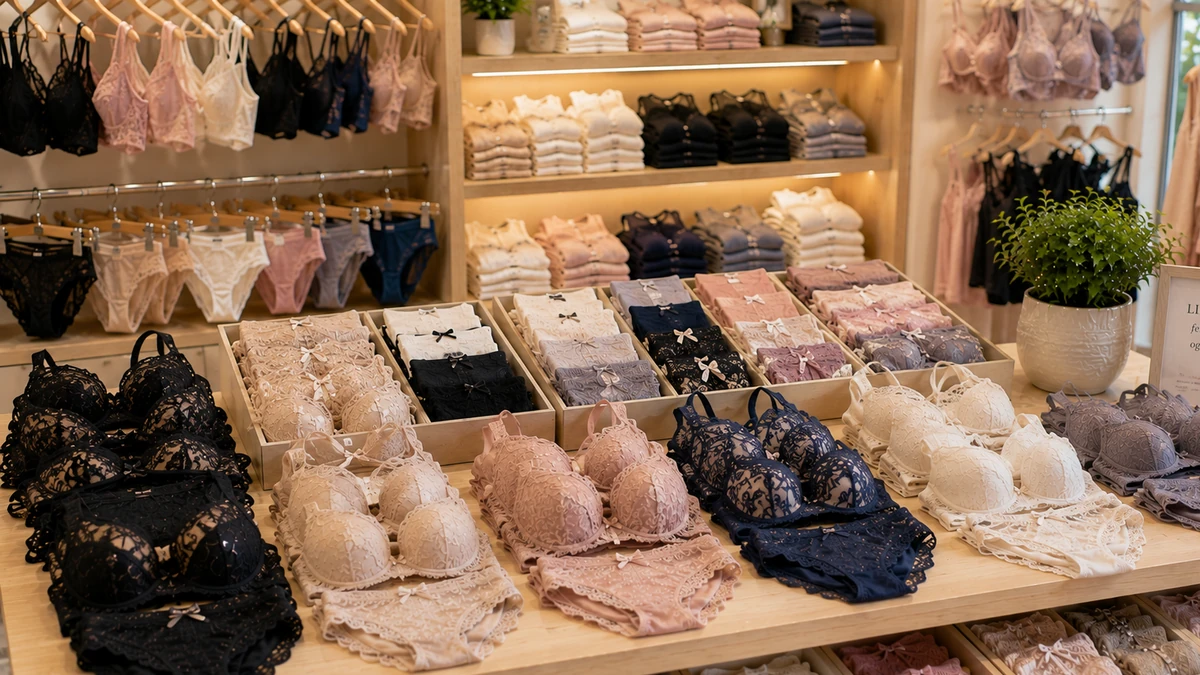 Selezione di stock lingerie e underwear femminile